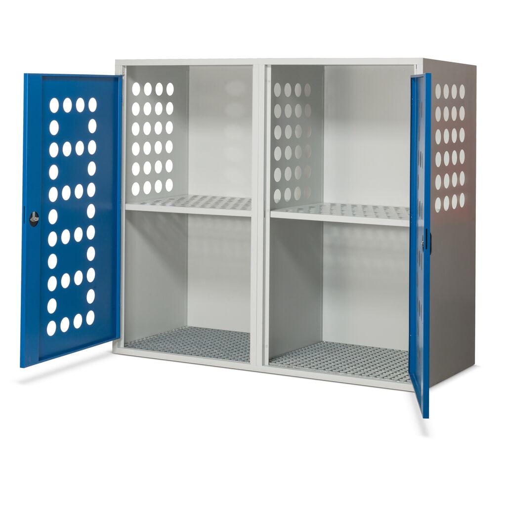Steinbock® Propangasflaschen-Schrank, 2-türig Produktabbildung Nr. 7: Steinbock® Propangasflaschen-Schrank, 2-türig