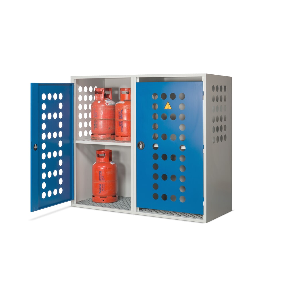 Produktabbildung Nr. 1: Steinbock® Propangasflaschen-Schrank, 2-türig