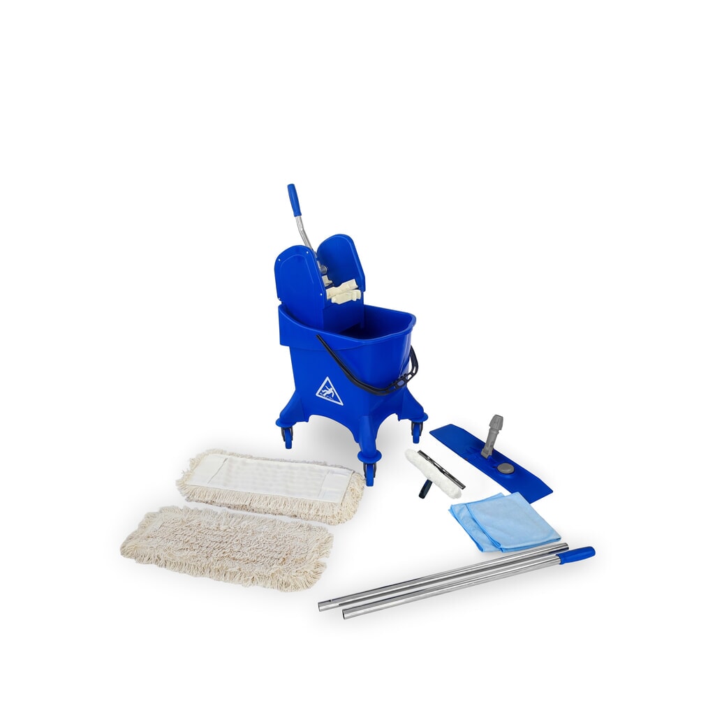 Produktabbildung: Steinbock® Reinigungswagen SingleClean Pro, Glas- und Oberflächenreinigung