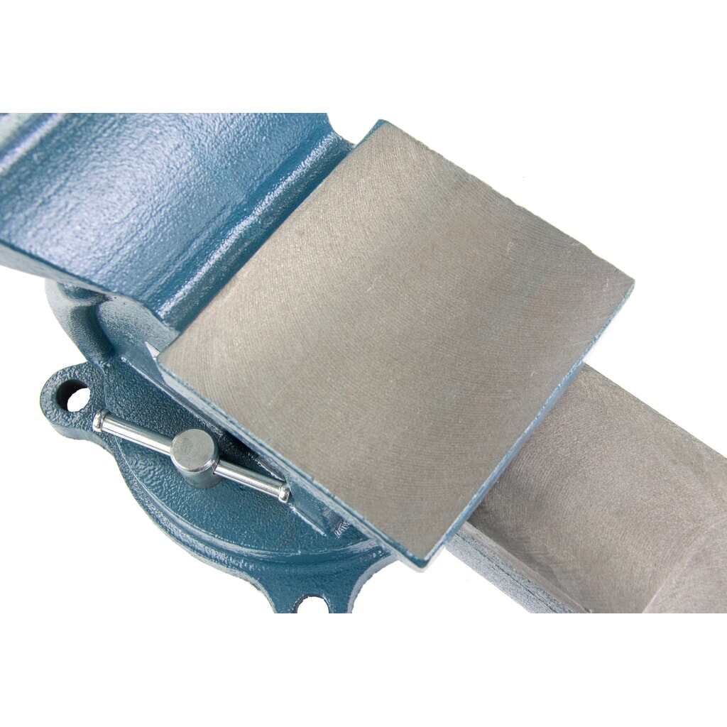 Produktabbildung Nr. 2: Steinbock® Schraubstock, dreh- und arretierbar, aus robustem Gusseisen, Backenbreite 125 mm