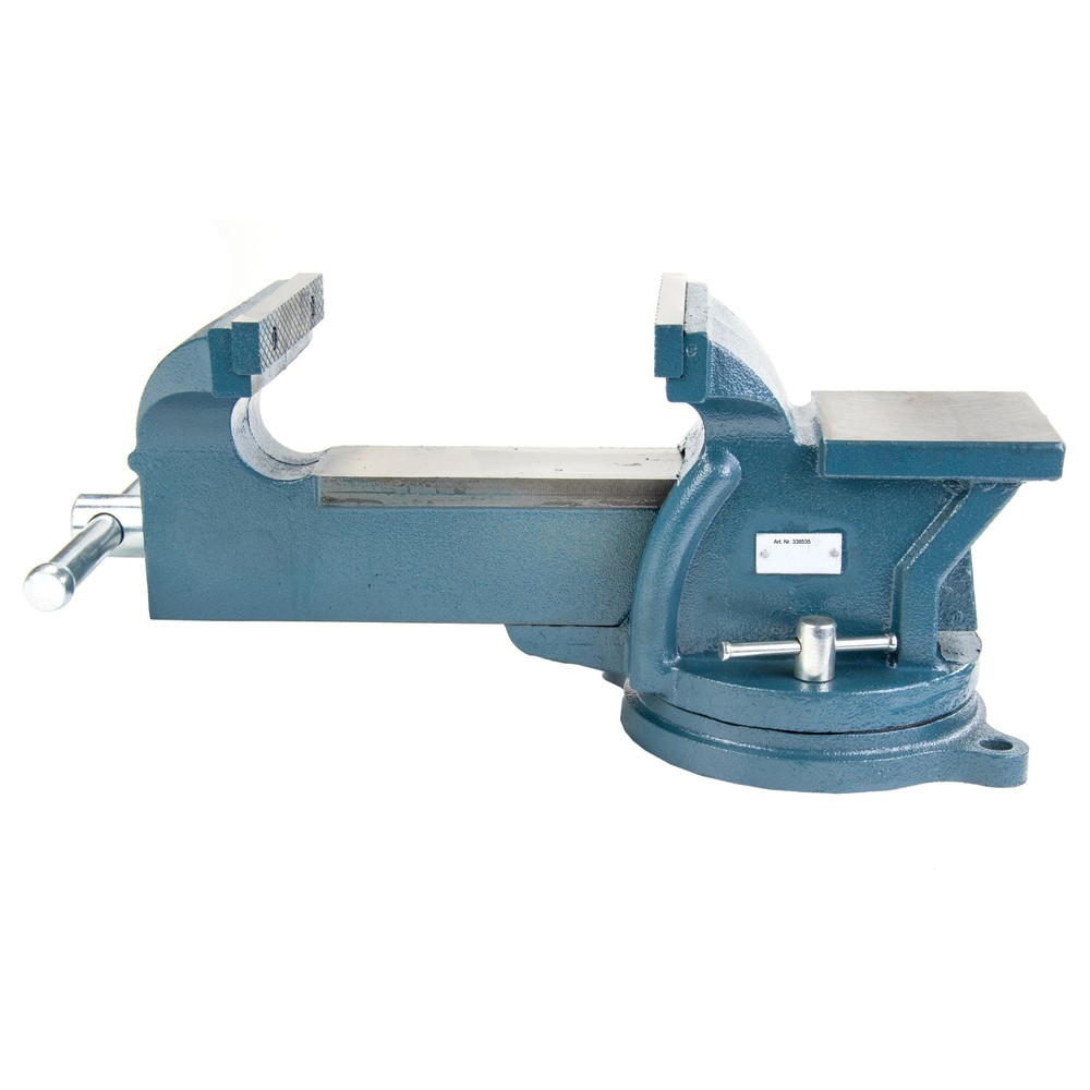 Produktabbildung Nr. 5: Steinbock® Schraubstock, dreh- und arretierbar, aus robustem Gusseisen, Backenbreite 150 mm