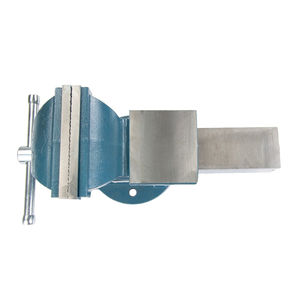 Steinbock® Schraubstock, feststehend, aus robustem Gusseisen, Backenbreite 150 mm Produktabbildung Nr. 3: Steinbock® Schraubstock, feststehend, aus robustem Gusseisen, Backenbreite 150 mm