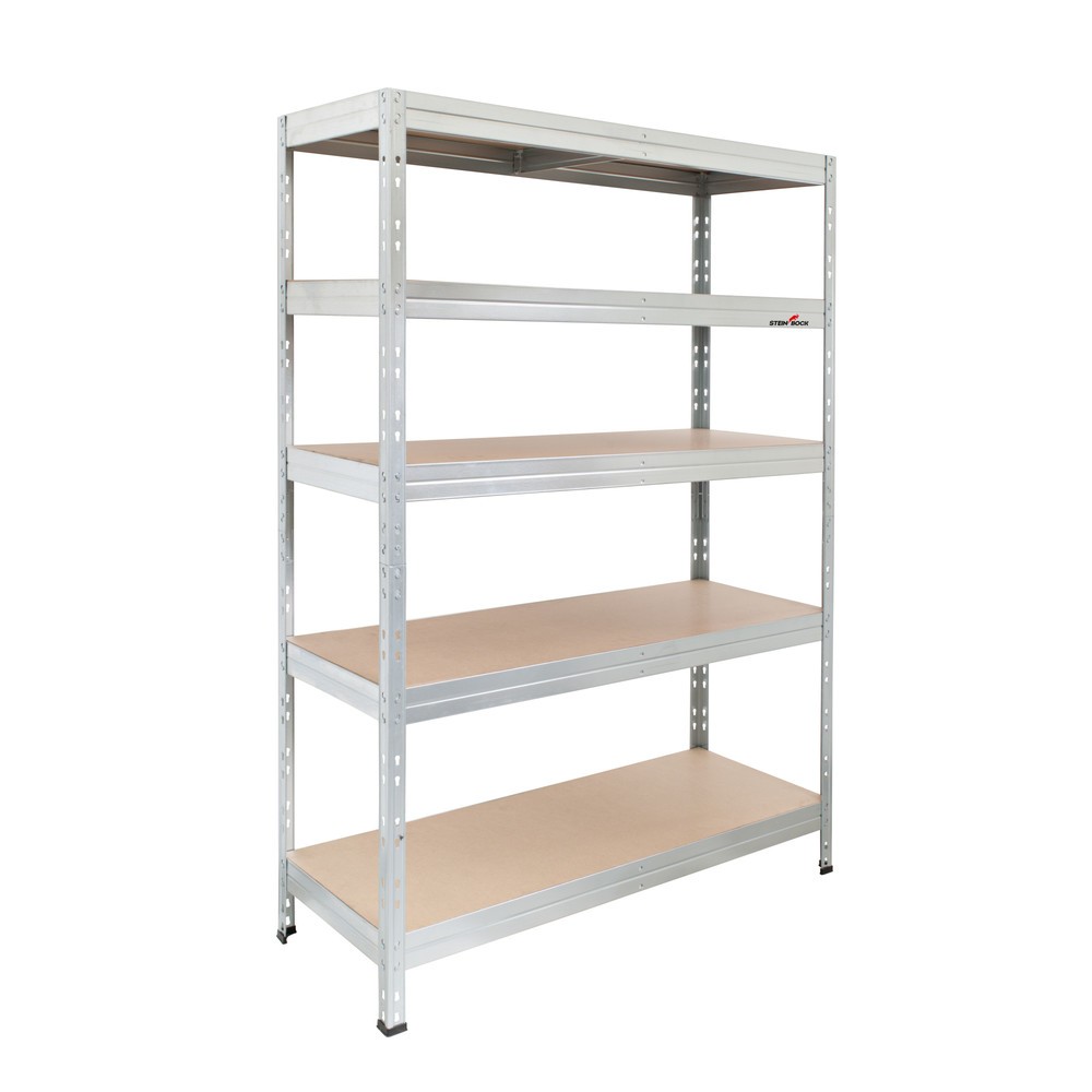 Produktabbildung Nr. 1: Steinbock® Schwerlastregal Rivet 1, Fachlast 300 kg, HxBxT 1.800 x 1.200 x 450 mm