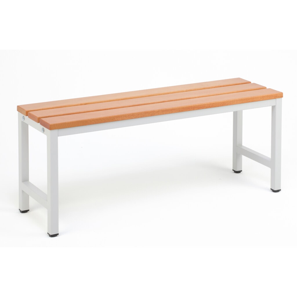 Steinbock® Umkleidebank, Breite 1.000 mm, ohne Schuhrost Produktabbildung: Steinbock® Umkleidebank, Breite 1.000 mm, ohne Schuhrost