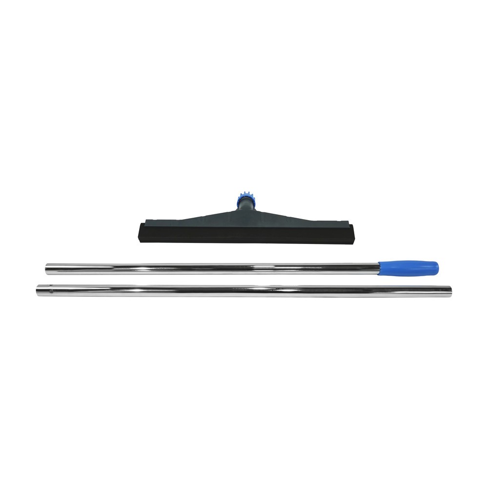 Produktabbildung Nr. 2: Steinbock® Wasserschieber-Set für ölhaltige Flüssigkeiten, Schieber Breite 550 mm, 2-tlg. Chromstiel Länge 1.400 mm