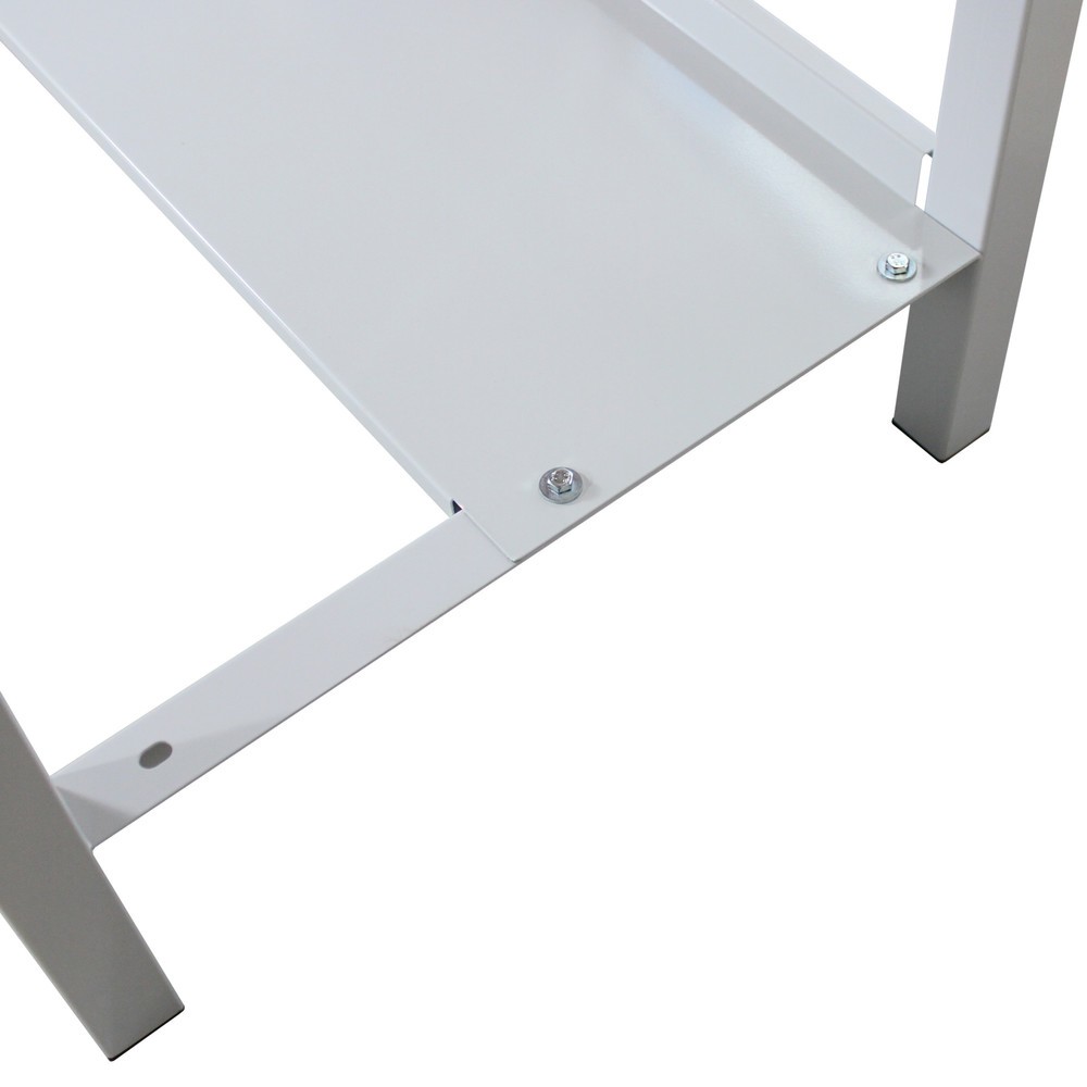 Produktabbildung Nr. 2: Steinbock® Werkbank Original, 1 Ablage, TK 500 kg, HxBxT 850 x 1.500 x 750 mm, RAL 7035
