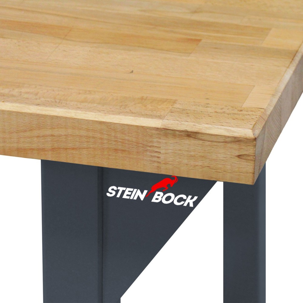 Produktabbildung Nr. 3: Steinbock® Werkbank Pro, 6 Schubladen, TK 500 kg, HxBxT 850 x 2.000 x 750 mm, RAL 7016