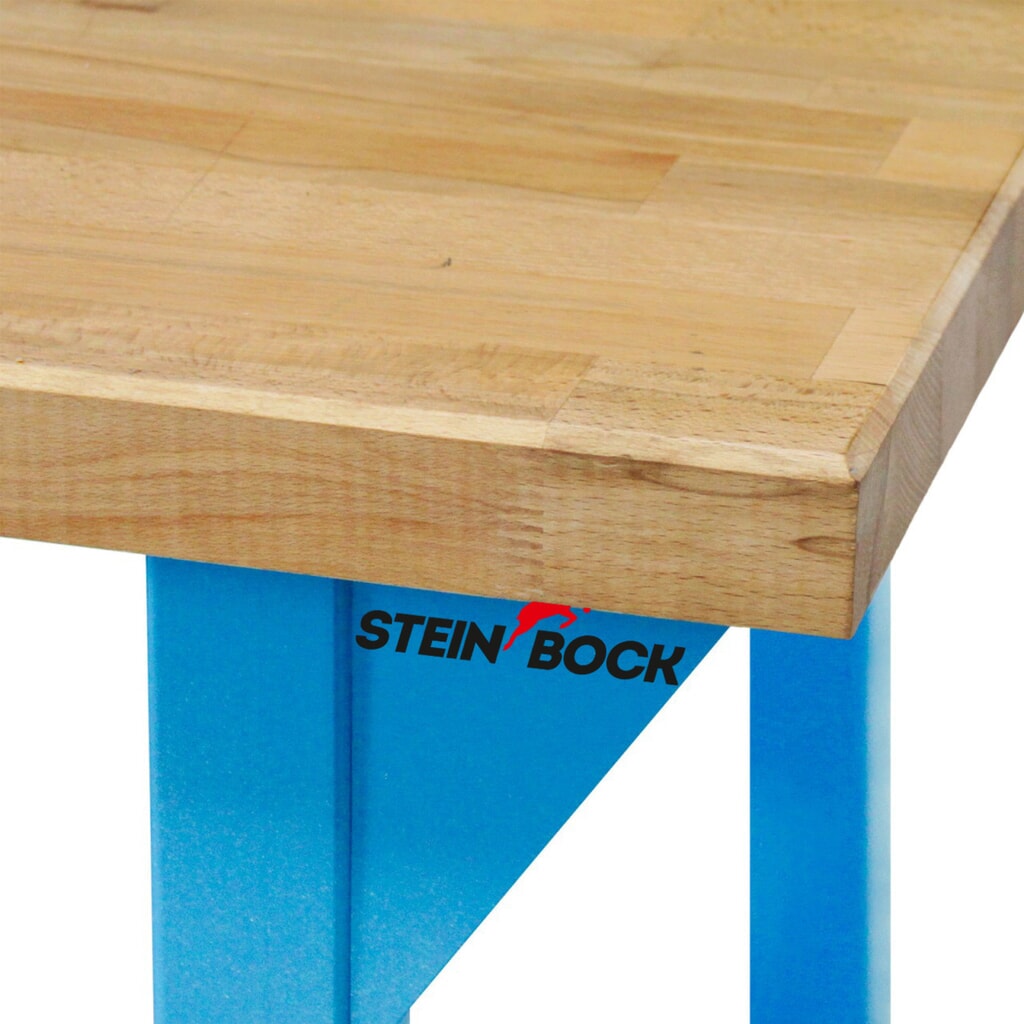 Produktabbildung Nr. 4: Steinbock® Werkbank Pro, 3 Schubladen, 1 Ablage, TK 500 kg, HxBxT 850 x 1.500 x 750 mm, RAL 5012