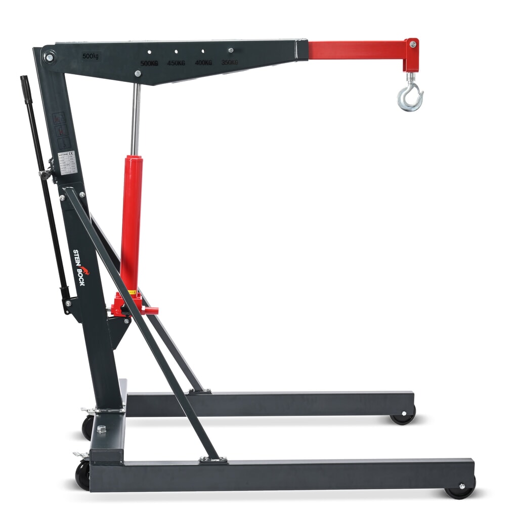 Steinbock® Werkstattkran, Zwei-Wege-Pumpe, TK 500 kg Produktabbildung Nr. 11: Steinbock® Werkstattkran, Zwei-Wege-Pumpe, TK 500 kg