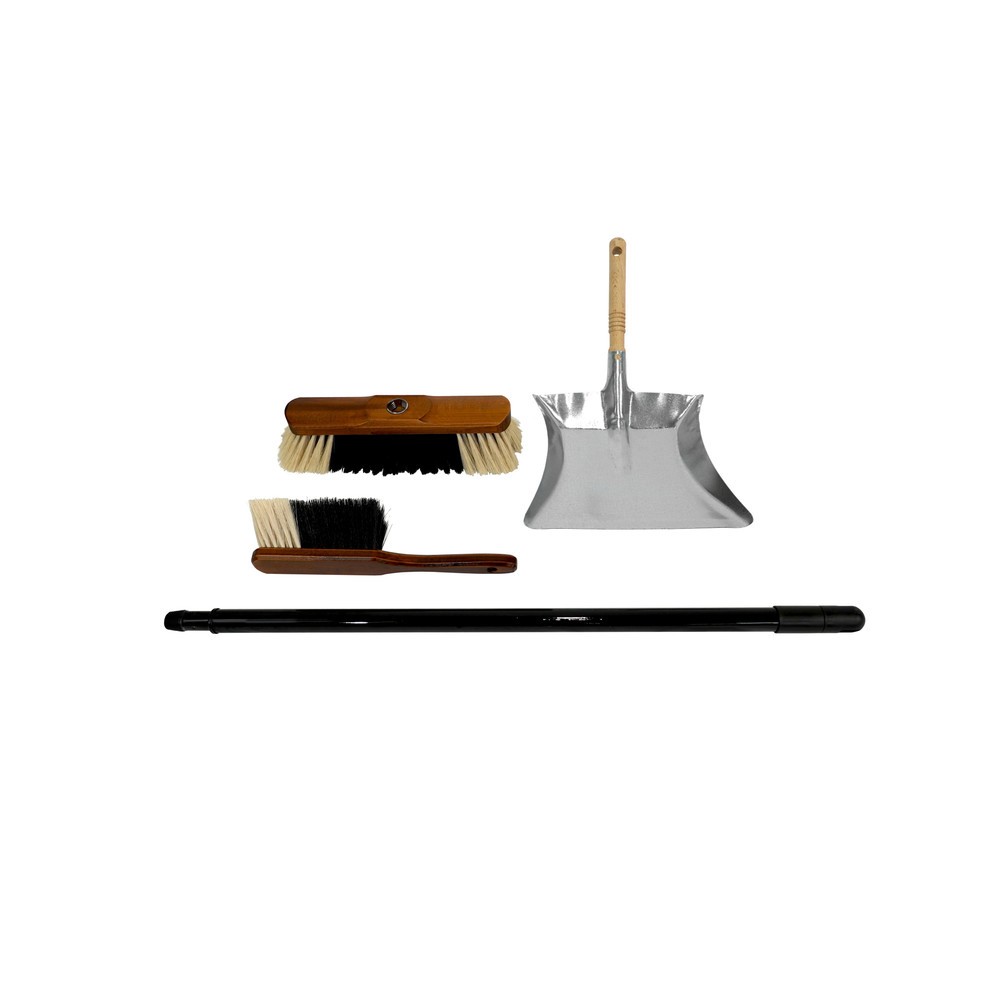 Produktabbildung: Steinbock® Zimmerbesen-Set, 4-teilig