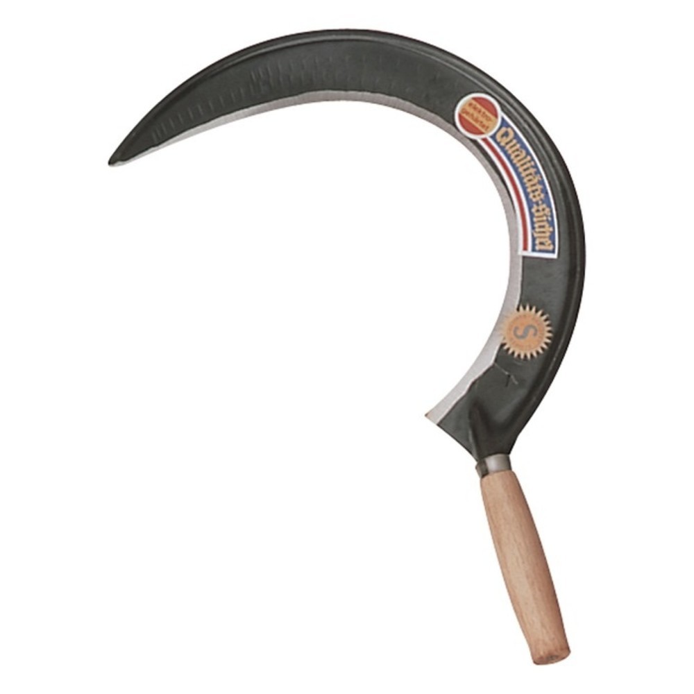 Produktabbildung: Steyrische Sichel L.450mm halbgeschmiedet,m. Schneidenschutz geschliffen
