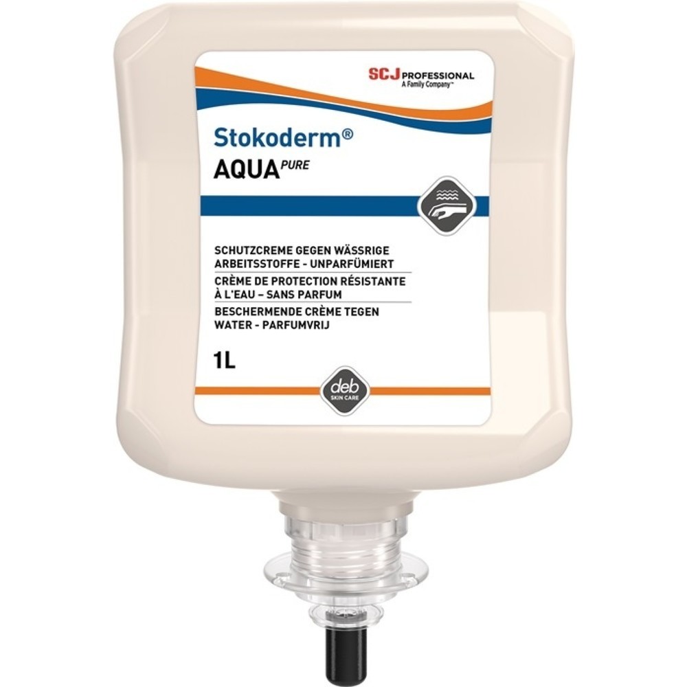 Produktabbildung: STOKO Hautschutzcreme Stokoderm Aqua PURE 1l