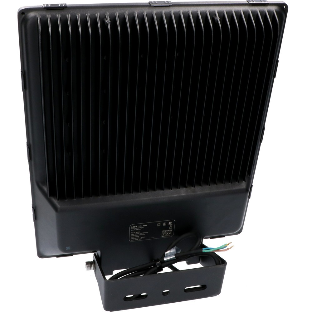 Produktabbildung Nr. 6: Strahler - 300W 50000lm 4000K IP66 - CREE LED - Sosen Netzteil - schwarz
