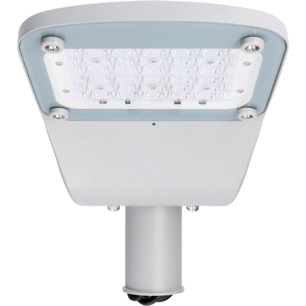 Produktabbildung Nr. 2: Straßenlaterne - 60W 7800lm 4000K IP66 - LumiLEDs (Philips) LED - Sosen Netzteil - grau