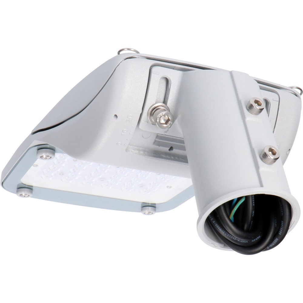 Produktabbildung Nr. 3: Straßenlaterne - 60W 7800lm 4000K IP66 - LumiLEDs (Philips) LED - Sosen Netzteil - grau
