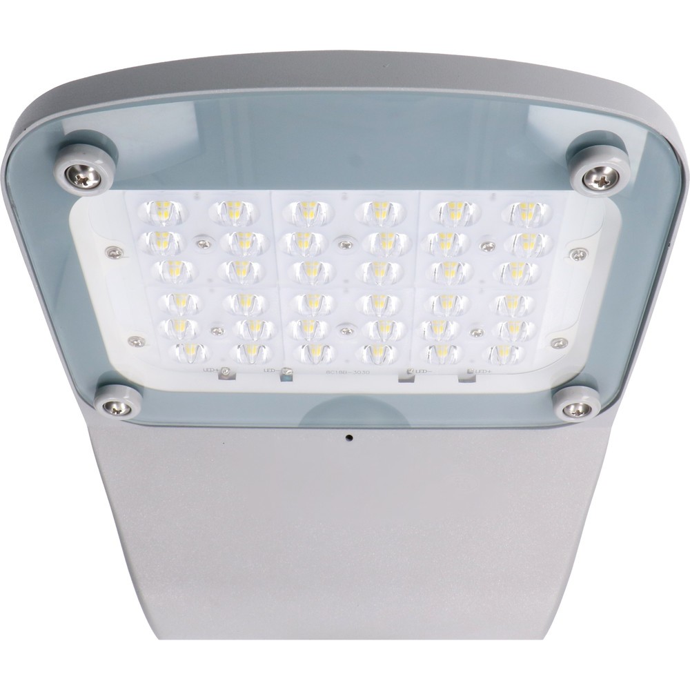 Produktabbildung Nr. 5: Straßenlaterne - 60W 7800lm 4000K IP66 - LumiLEDs (Philips) LED - Sosen Netzteil - grau