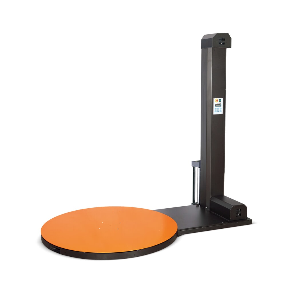 Palettenwickler Basic, Drehteller Ø 1.650 mm, Wickelhöhe 2.100 mm Produktabbildung: Palettenwickler Basic, Drehteller Ø 1.650 mm, Wickelhöhe 2.100 mm