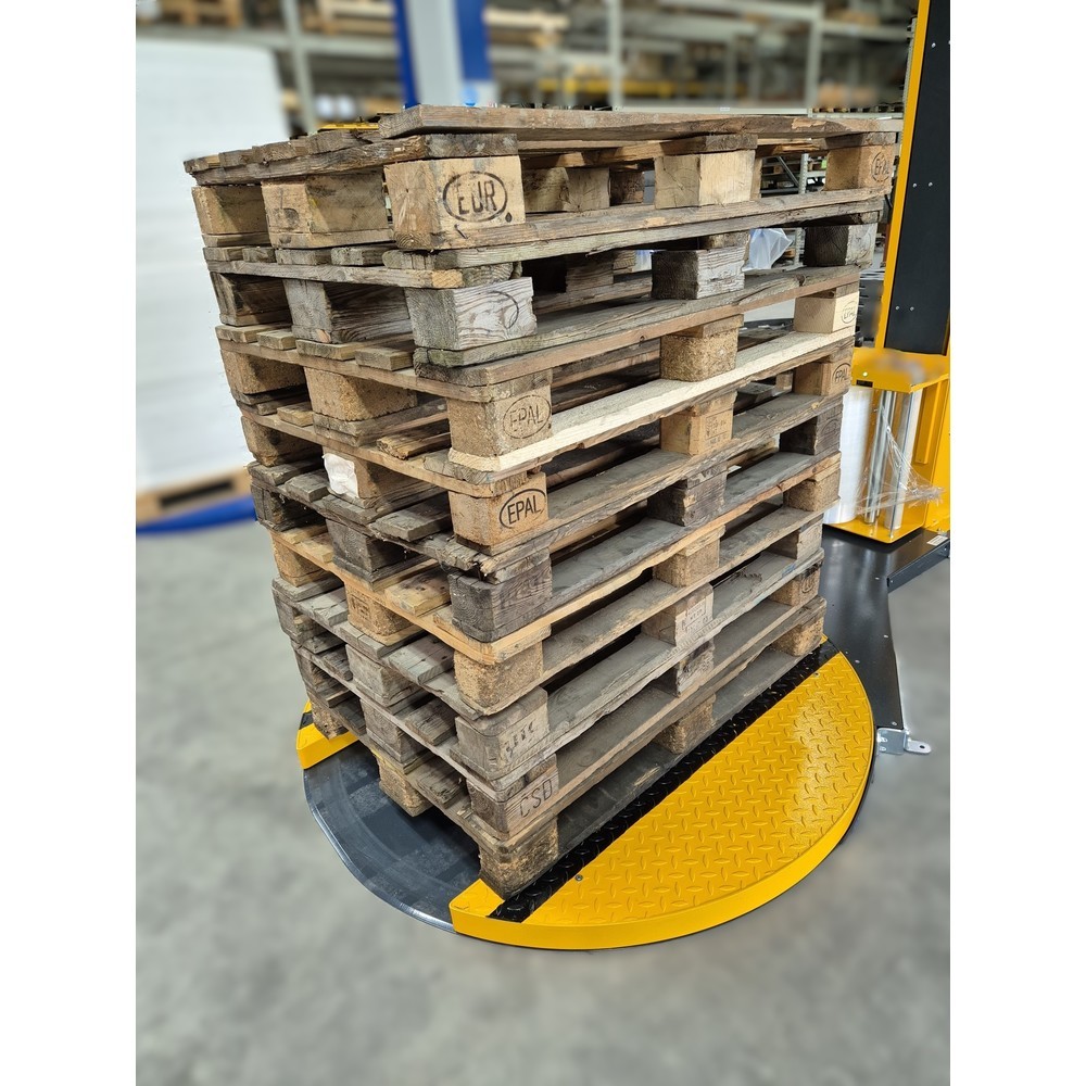 Produktabbildung Nr. 2: Stretchmaschine Premium, Drehtellerantrieb stufenlos regelbar
