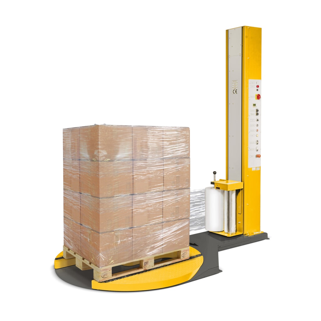 Palettenwickler Premium, offener Drehteller, Ø 1.500 mm, Drehtellerantrieb stufenlos regelbar Produktabbildung Nr. 11: Palettenwickler Premium, offener Drehteller, Ø 1.500 mm, Drehtellerantrieb stufenlos regelbar