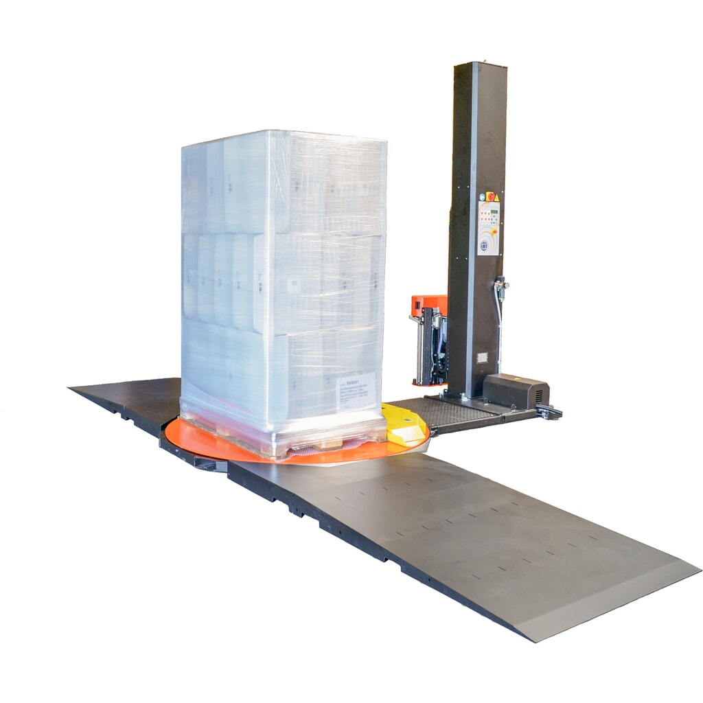 Produktabbildung Nr. 2: vollautomatischer Palettenwickler PS VOLTA-A "ULTRA", Drehteller Ø 1.650 mm, Wickelhöhe 2.500 mm