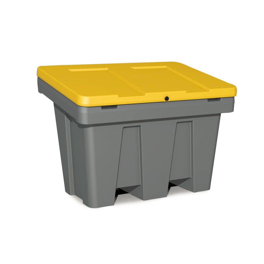 Produktabbildung Nr. 1: Streugutbehälter GB 300, grau/gelb, 300 Liter