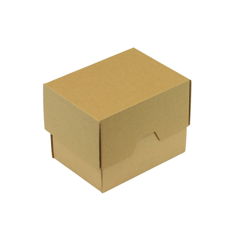 Produktabbildung Nr. 3: Stülpdeckelkarton, 152 x 109 x 77 mm ( L x B x H ), 2-teilig, braun, DIN A6