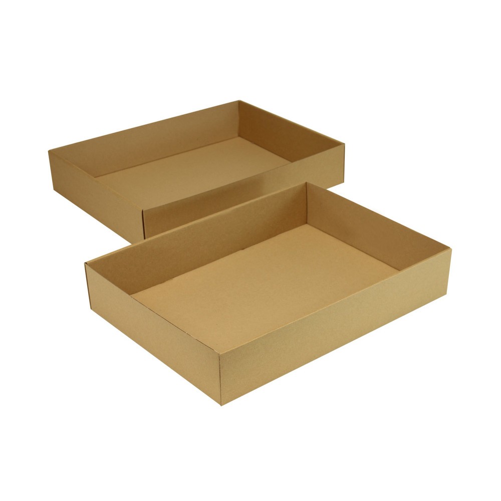 Produktabbildung Nr. 2: Stülpdeckelkarton, 435 x 315 x 80 mm ( L x B x H ), 2-teilig, braun, DIN A3