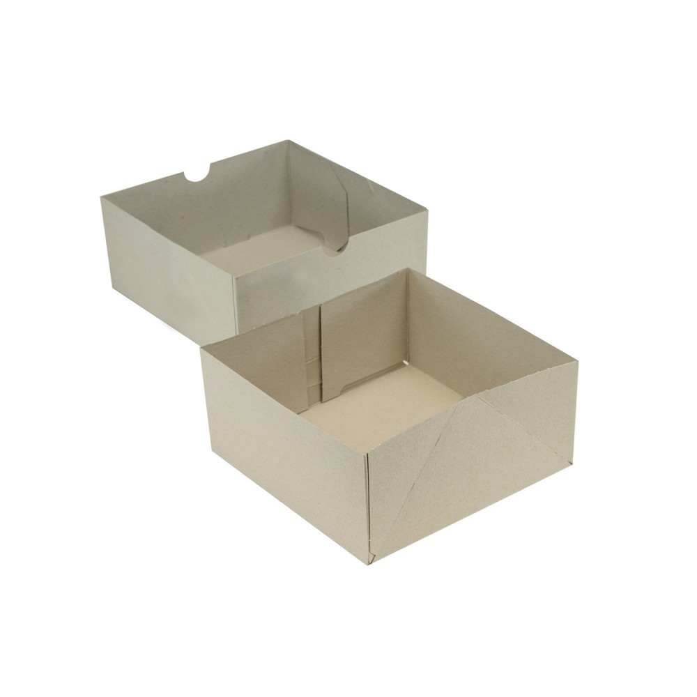 Produktabbildung Nr. 2: Stülpdeckelschachtel, 218 x 215 x 100/100 mm ( L x B x H/Deckelhöhe ), 2-teilig