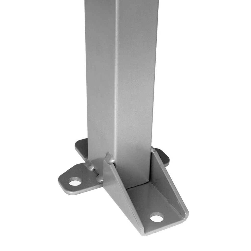 TROAX® Stützen-Zubehör für Gitter-Trennwandsystem SMART FIX™, für Maschinenschutz, HxBxT 2200 mm x 40 mm x 60 mm Produktabbildung: TROAX® Stützen-Zubehör für Gitter-Trennwandsystem SMART FIX™, für Maschinenschutz, HxBxT 2200 mm x 40 mm x 60 mm