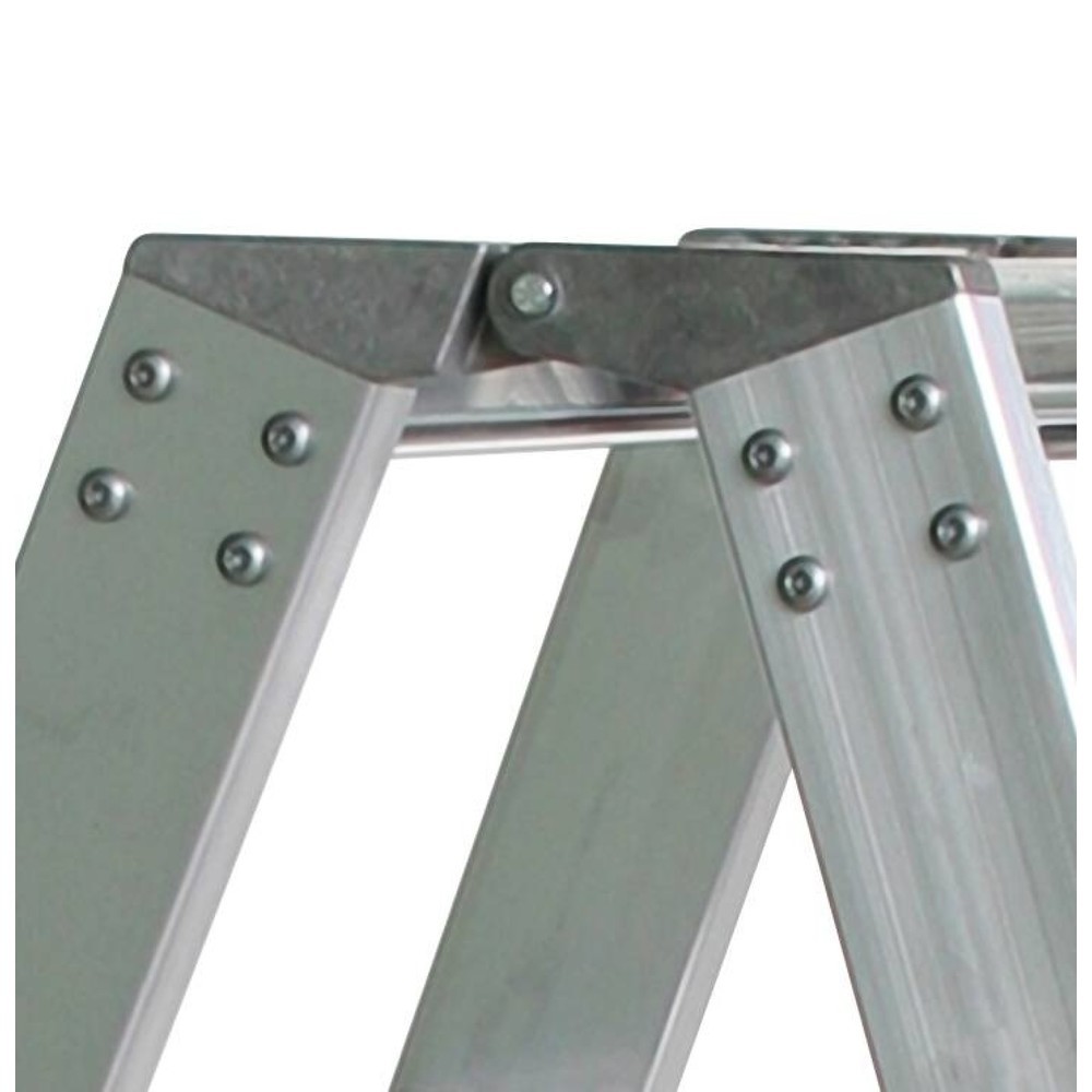 Produktabbildung Nr. 3: Stufen-Stehleiter beidseitig begehbar 2x4 Stufen