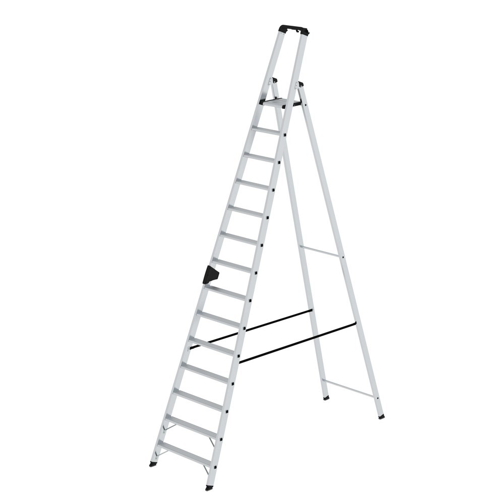 Produktabbildung Nr. 1: Stufen-Stehleiter einseitig begehbar 14 Stufen