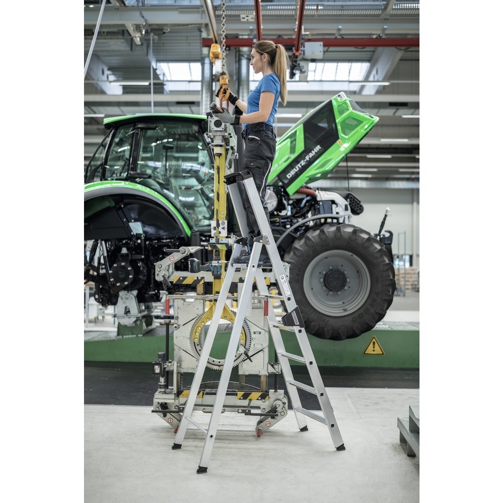 Produktabbildung Nr. 6: Stufen-Stehleiter einseitig begehbar 4 Stufen