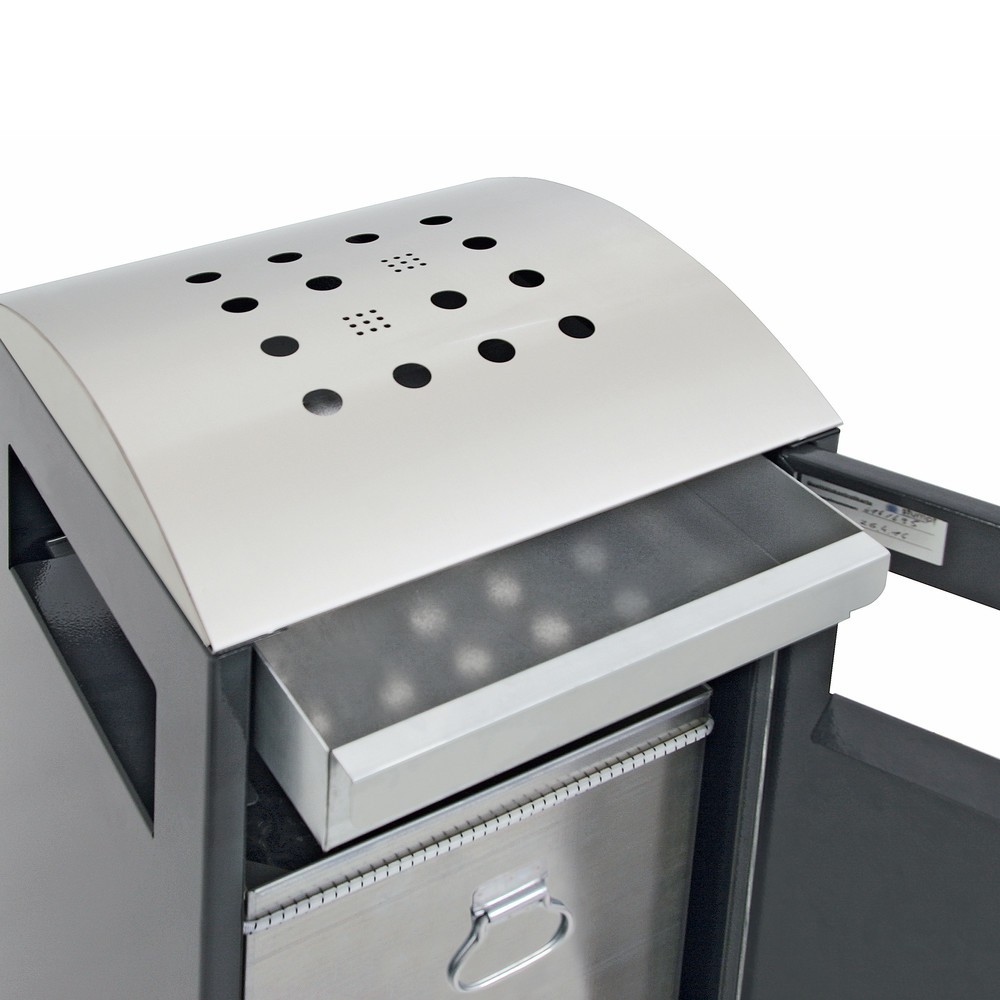 Produktabbildung Nr. 3: stumpf® Ascher-Abfall-Kombination, 90 Liter