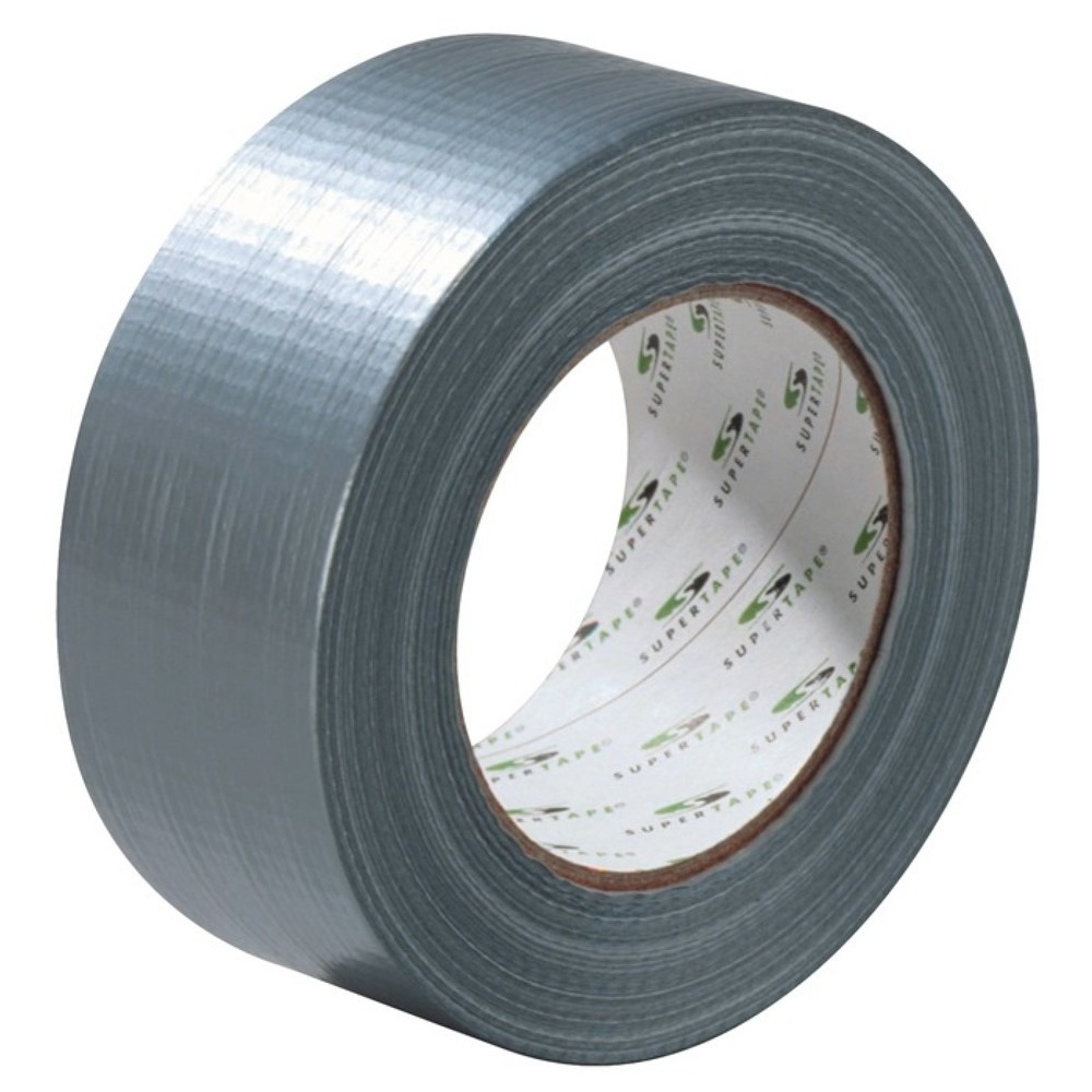 Produktabbildung: SUPERTAPE Gewebeband SuperDuct ST201, Länge 50 m Breite 48 mm, silber-grau, Rolle