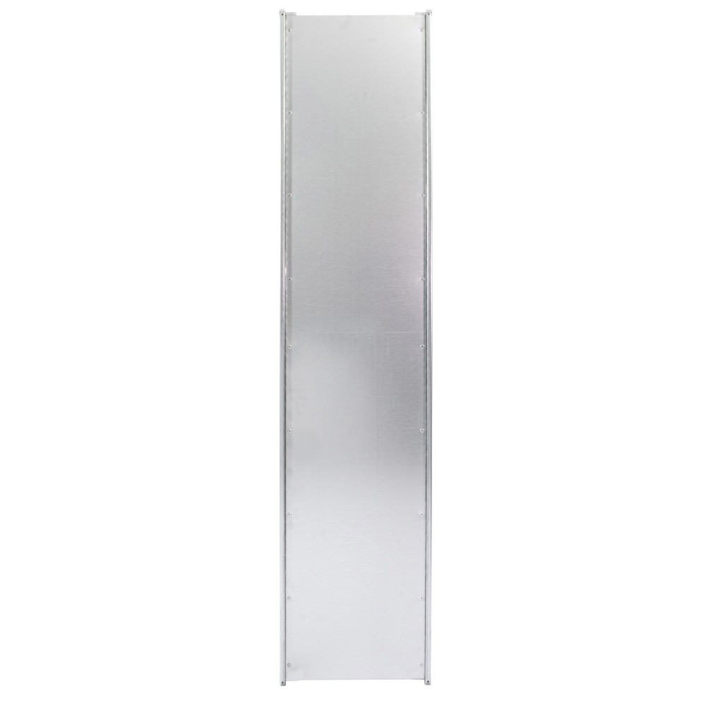 Produktabbildung: T-Profil-Vollblechrahmen MULTIplus für SCHULTE Fachbodenregal, verzinkt, vormontiert, HxT 2.500 x 600 mm