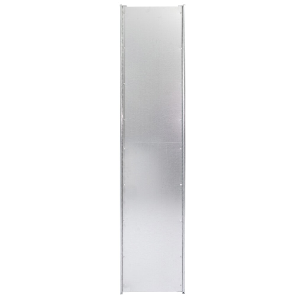T-Profil-Vollblechrahmen MULTIplus für SCHULTE Fachbodenregal, verzinkt, vormontiert, HxT 2.500 x 400 mm Produktabbildung: T-Profil-Vollblechrahmen MULTIplus für SCHULTE Fachbodenregal, verzinkt, vormontiert, HxT 2.500 x 400 mm