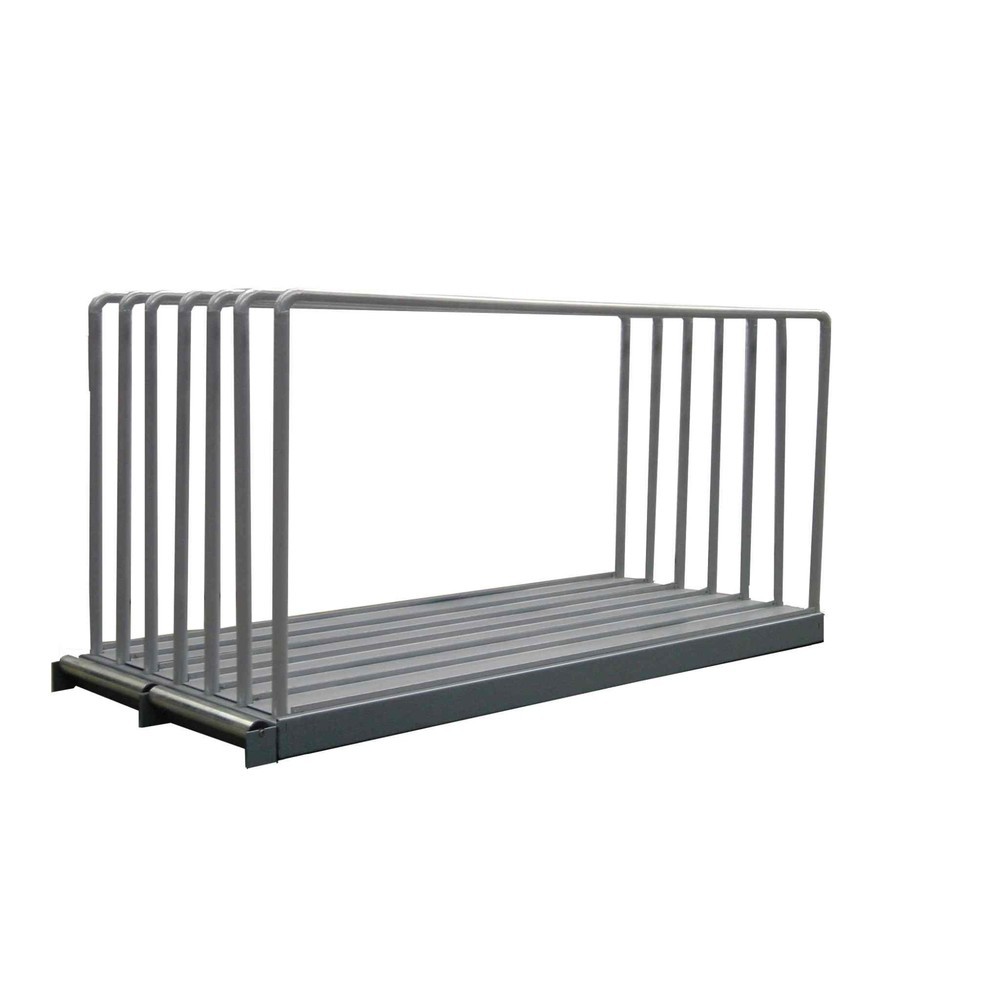 Produktabbildung: Tafelregal VLT, HxBxT 1.000 x 425 x 2.100 mm, Fachbreite 50 mm, 4 Fächer