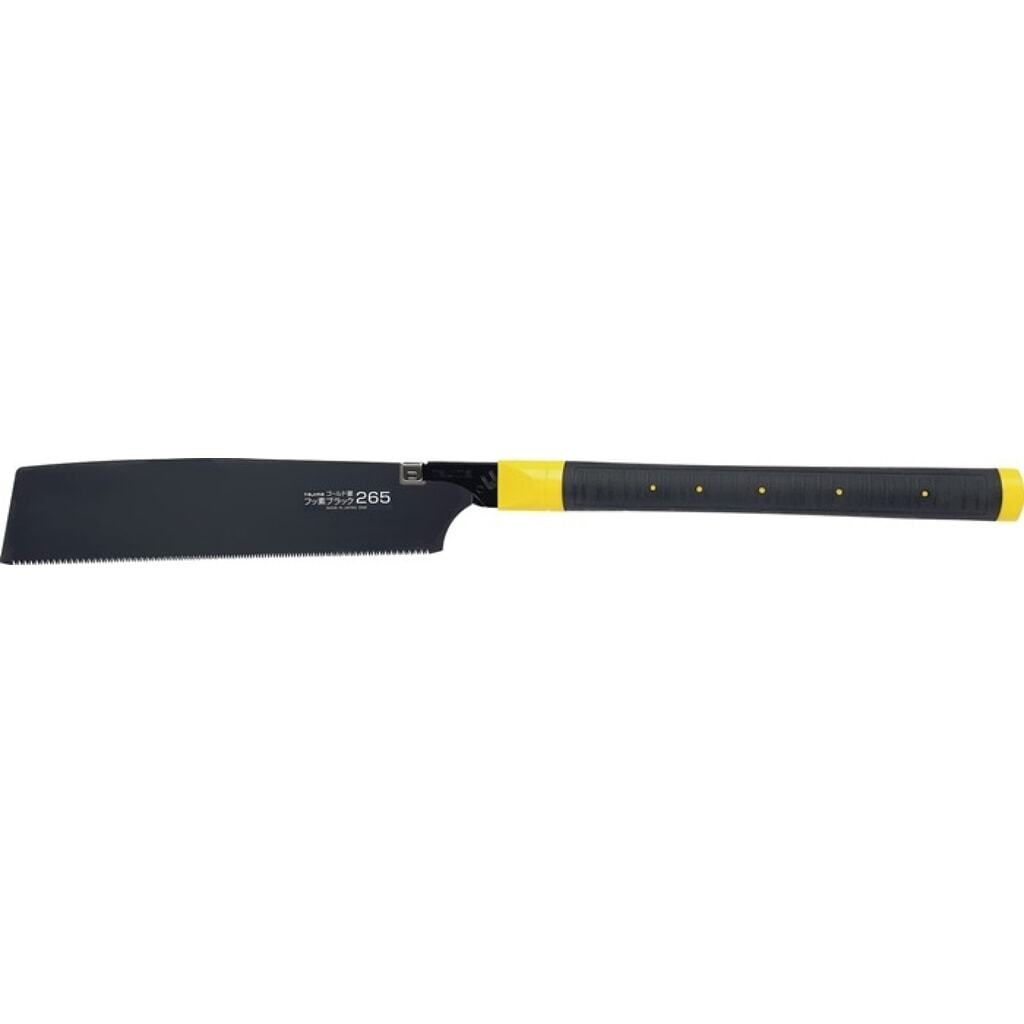 TAJIMA Japansäge/Feinzugsäge Rapid Pull fluorine, Blattlänge 265 mm Gesamtlänge 600 mm, gerader Griff Produktabbildung: TAJIMA Japansäge/Feinzugsäge Rapid Pull fluorine, Blattlänge 265 mm Gesamtlänge 600 mm, gerader Griff