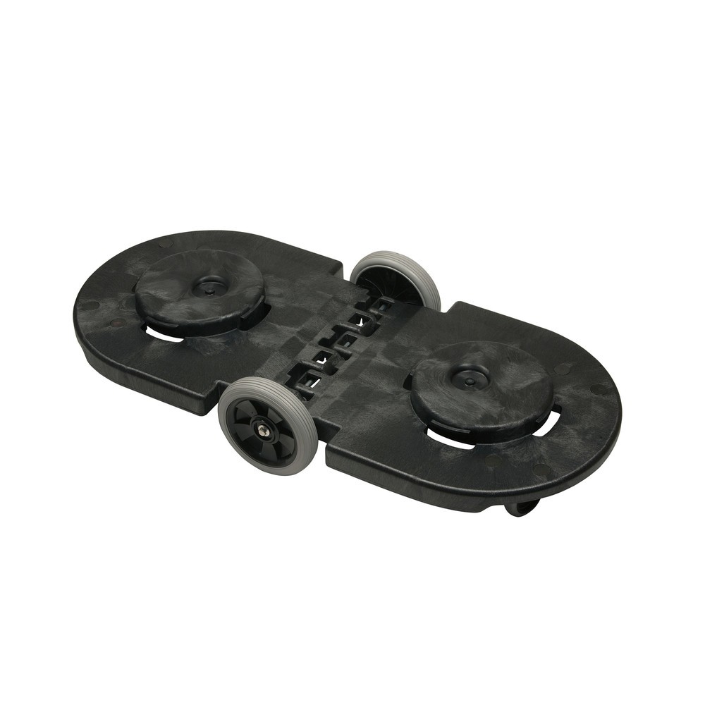 Produktabbildung: BRUTE® Tandem-Rollwagen, schwarz