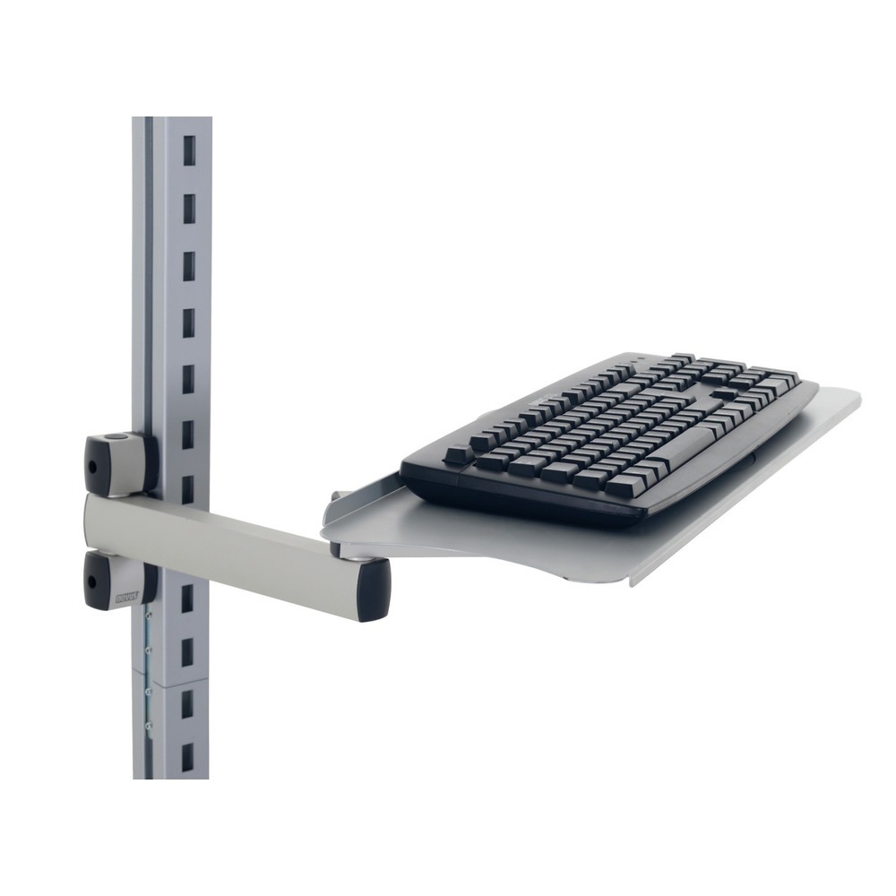 Produktabbildung Nr. 2: Profilleiste für EDV-Gelenkarme, für Rocholz Packstisch-System, HxBxT 750 x 51 x 40 mm