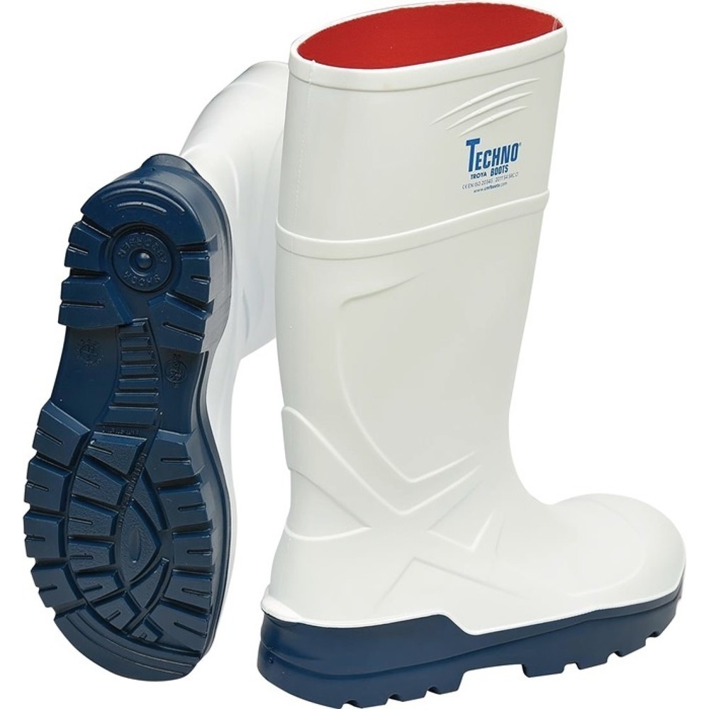 Produktabbildung: TECHNO BOOTS Stiefel VITAN Gr.45 weiß S4 CI SRC