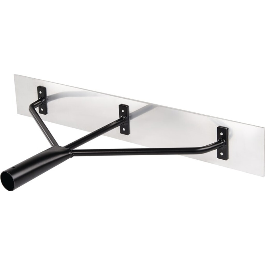 Teerverteiler u. Splittschieber L.600mm,B.90mm o. Stiel Aluminium Produktabbildung: Teerverteiler u. Splittschieber L.600mm,B.90mm o. Stiel Aluminium