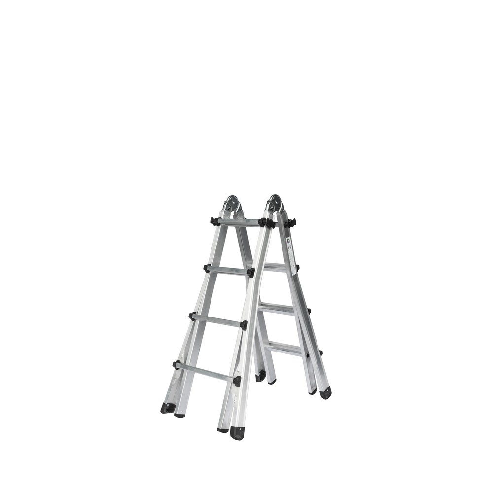 Produktabbildung Nr. 1: Teleskopleiter 4-teilig ohne Traverse 4x4 Sprossen