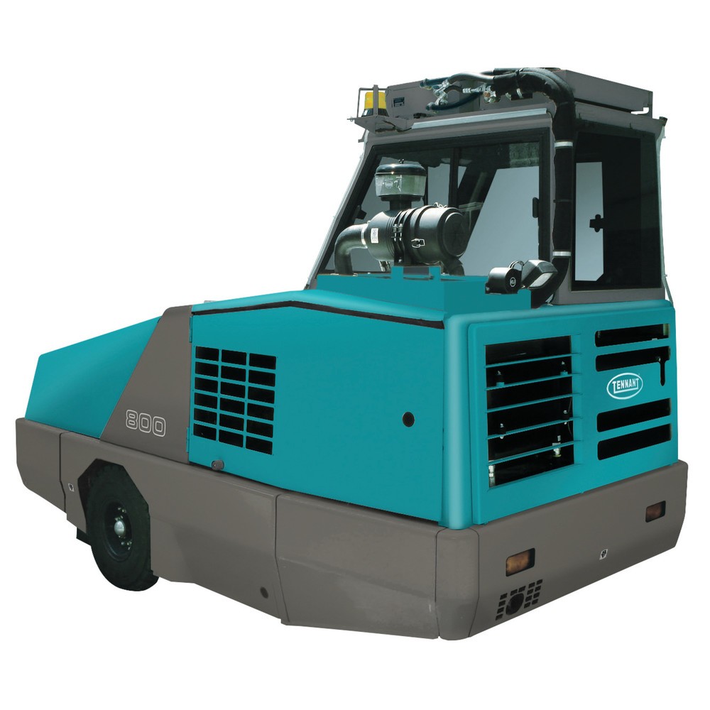Produktabbildung: Tennant® Aufsitz-Kehr-Saugmaschine 800, Diesel