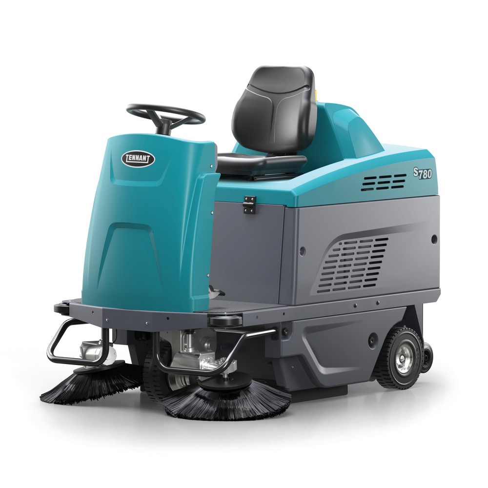Produktabbildung: Tennant® Aufsitz-Kehr-Saugmaschine S780
