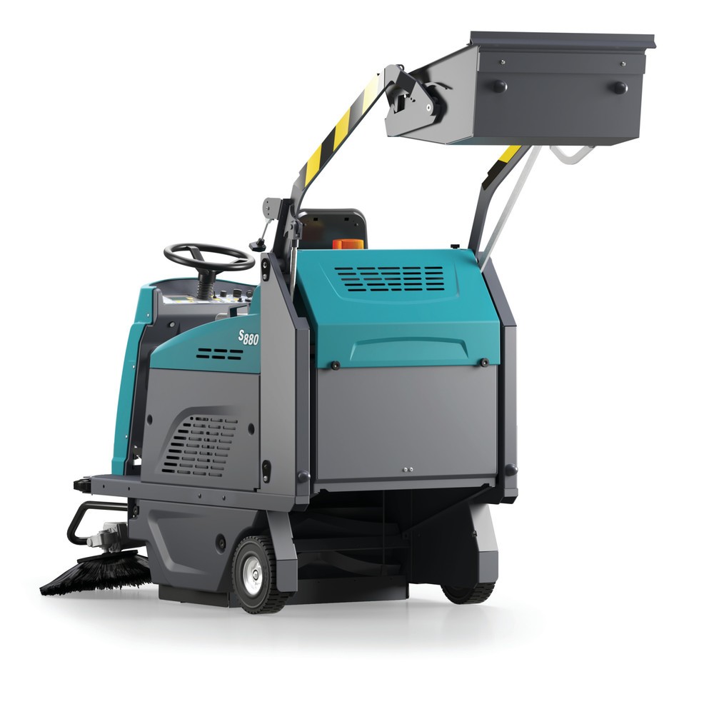 Produktabbildung Nr. 5: Tennant® Aufsitz-Kehr-Saugmaschine S880