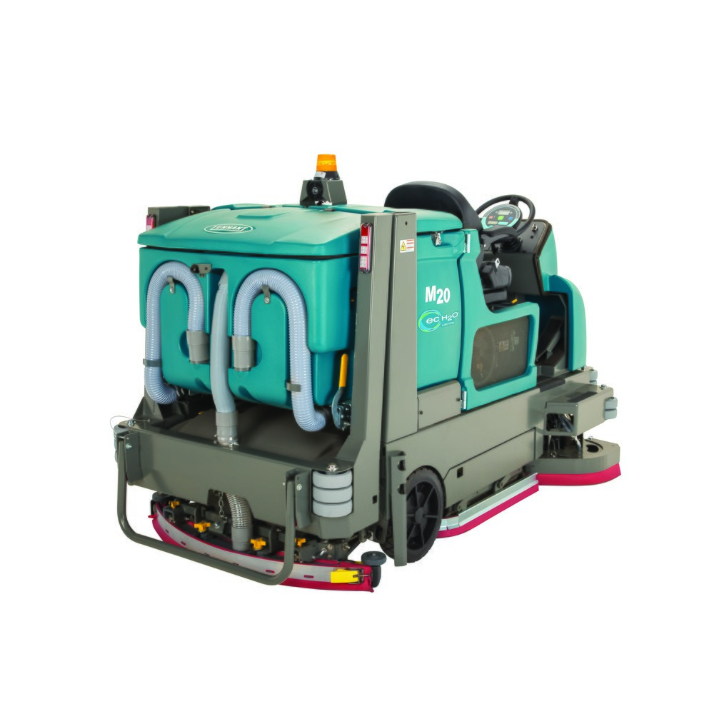 Produktabbildung Nr. 2: Tennant® Aufsitz-Scheuer-Saug-/Kehrmaschine M20, Diesel/Gas, 1.000 mm Walze, inkl. SST und ec-H2O™