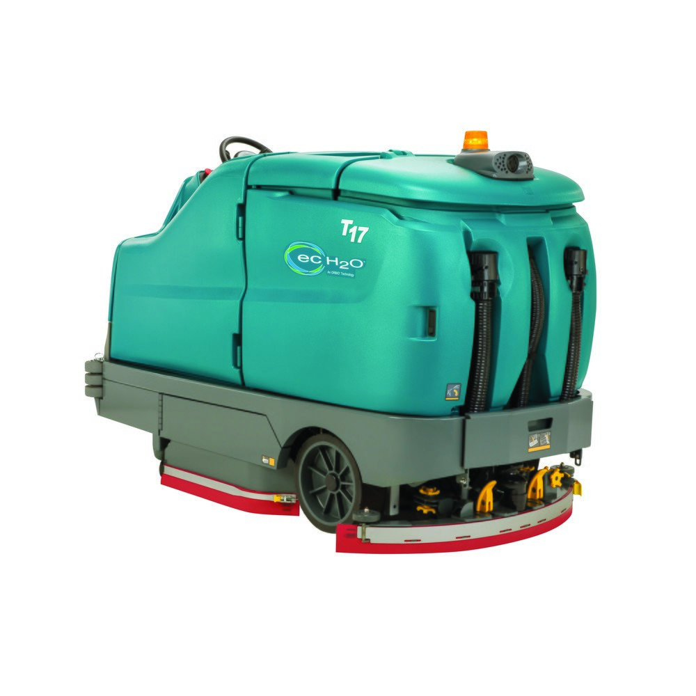 Produktabbildung Nr. 2: Tennant® Aufsitz-Scheuer-Saugmaschine T17, Batterie, 1.000 mm Walze, inkl. SST und ec-H2O™