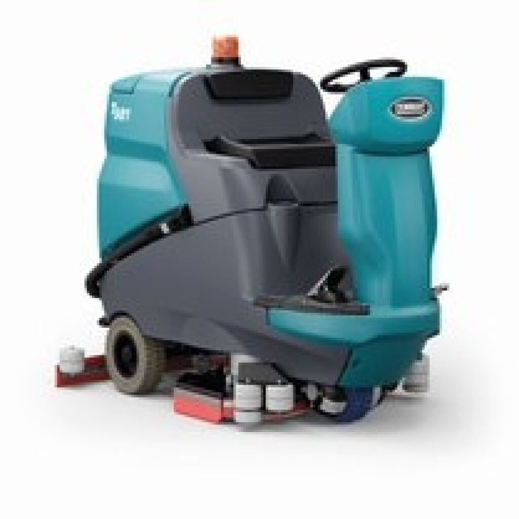 Produktabbildung Nr. 1: Tennant® Aufsitz-Scheuer-Saugmaschine T981 BT 80, Batterie, 435-mm-Bürste