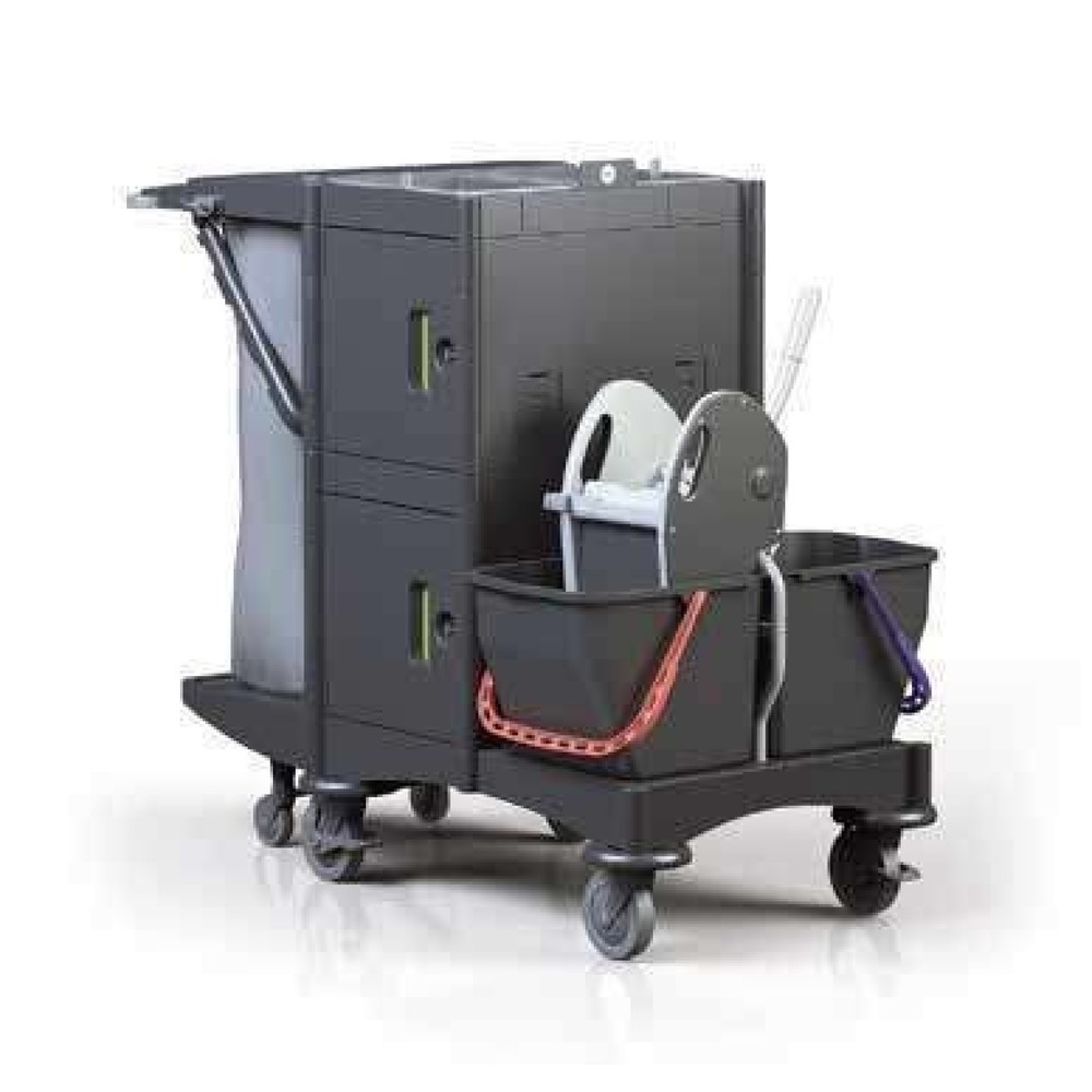 Produktabbildung: Tennant® Reinigungswagen Brix School